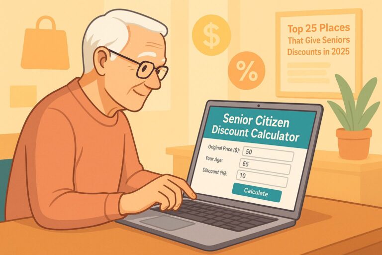 Senior Citizen Discount Calculator Free