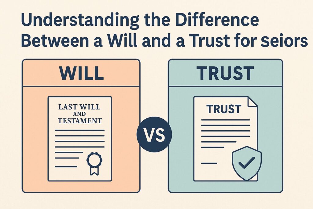 Understanding the Difference Between a Will and a Trust for Seniors