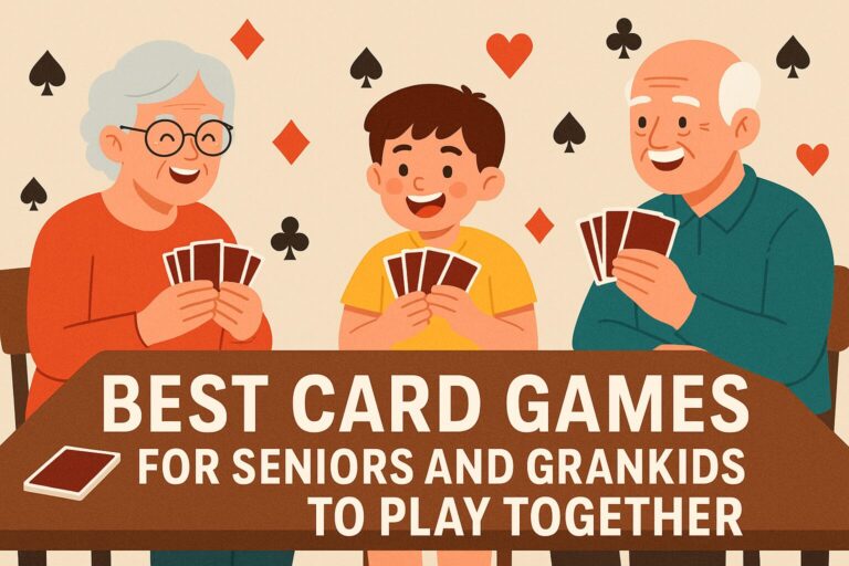 Best card games for seniors and grandkids to play together