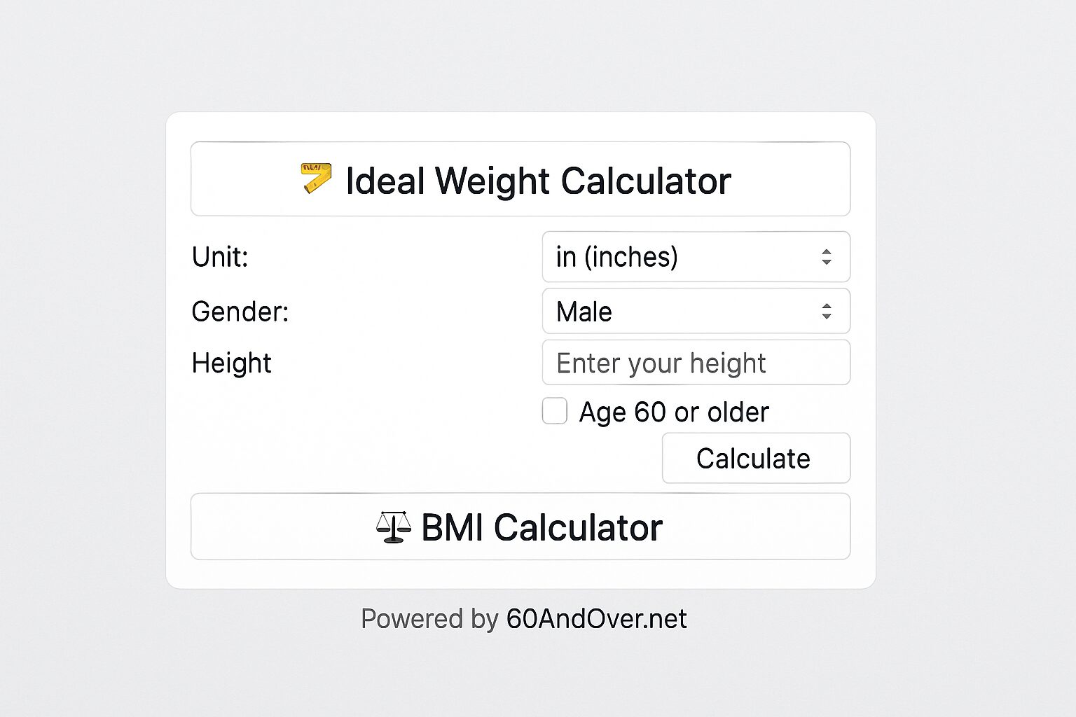 BMI for Women Over 60: Healthy Ranges, Chart & Calculator 2 calculator weight bmi