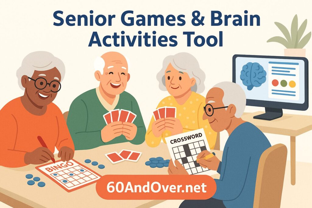 Senior Games and Brain Activities Tool