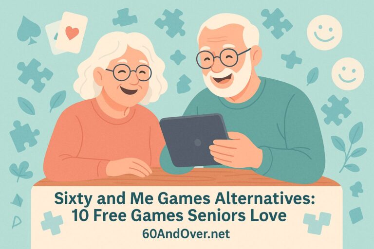 sixty and me games alternatives