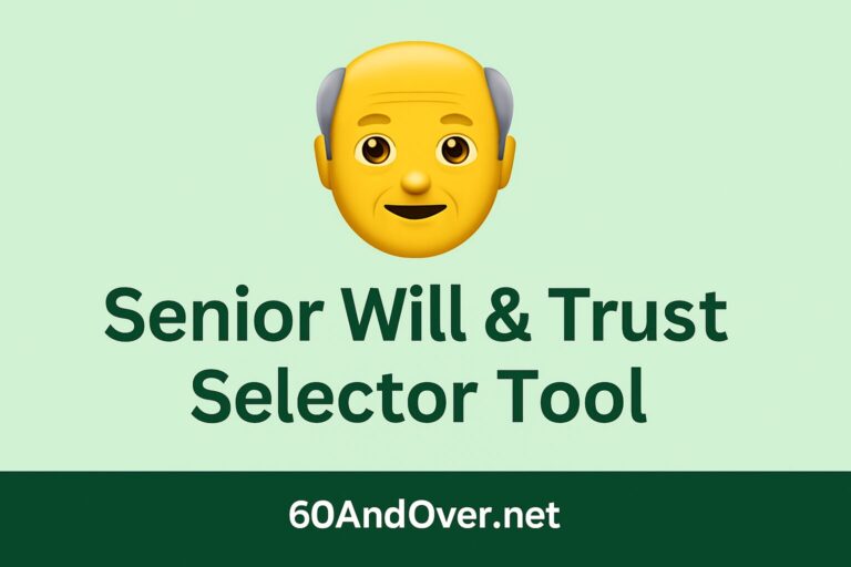 Will and trust selector tool