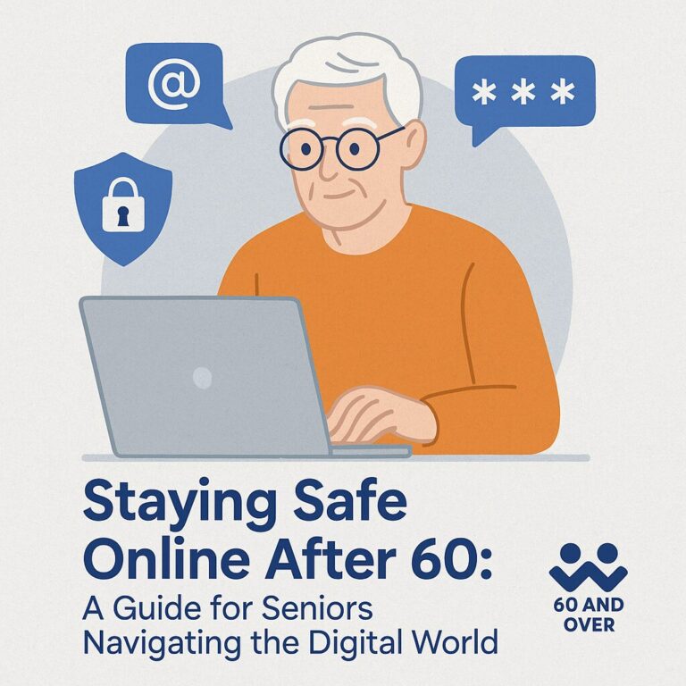 Staying Safe Online After 60: A Guide for Seniors Navigating the Digital World.