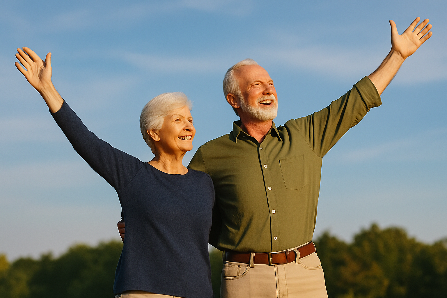 Over 60 and Looking for Financial Independence: A Complete, Doable Guide 3 Senior enjoying sunrise coffee