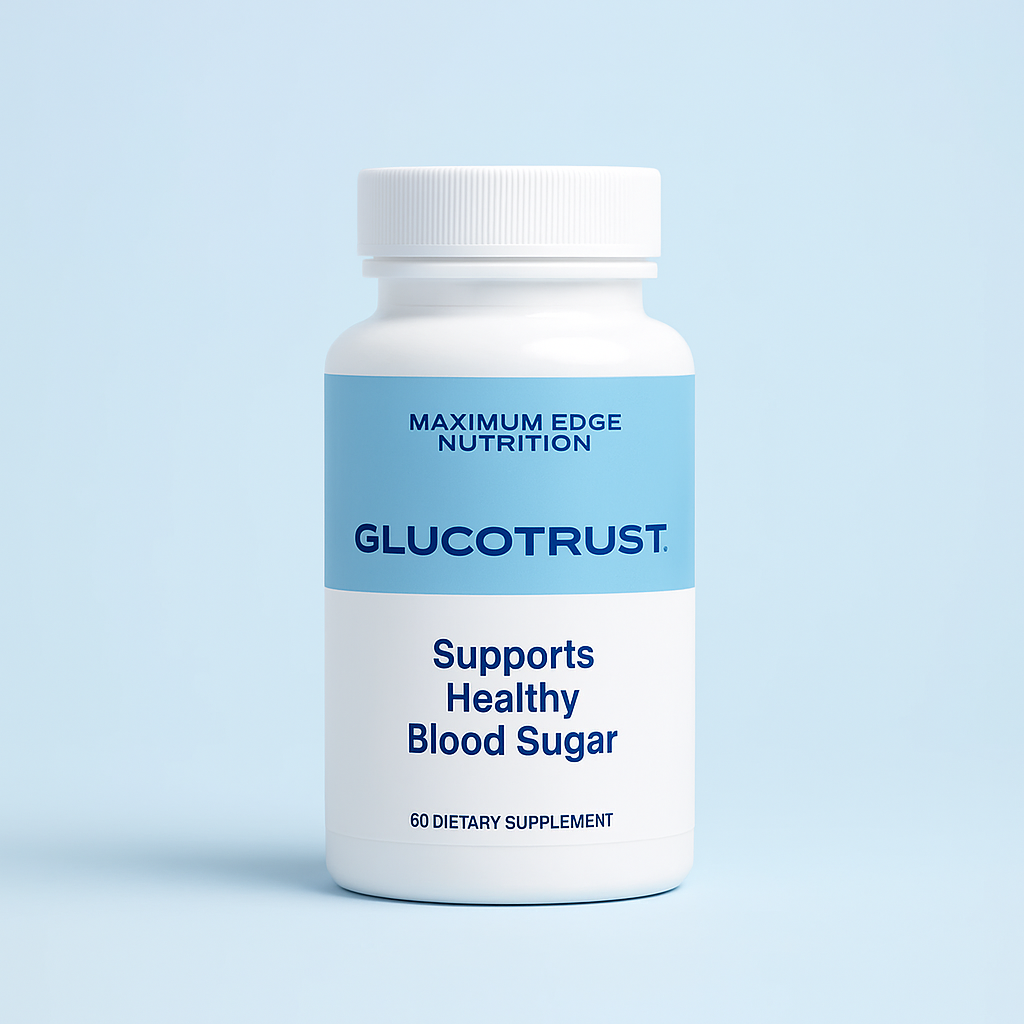SugarMute Review 2025: Does This Blood Sugar Supplement Really Work? 4 GlucoTrust supplement bottle