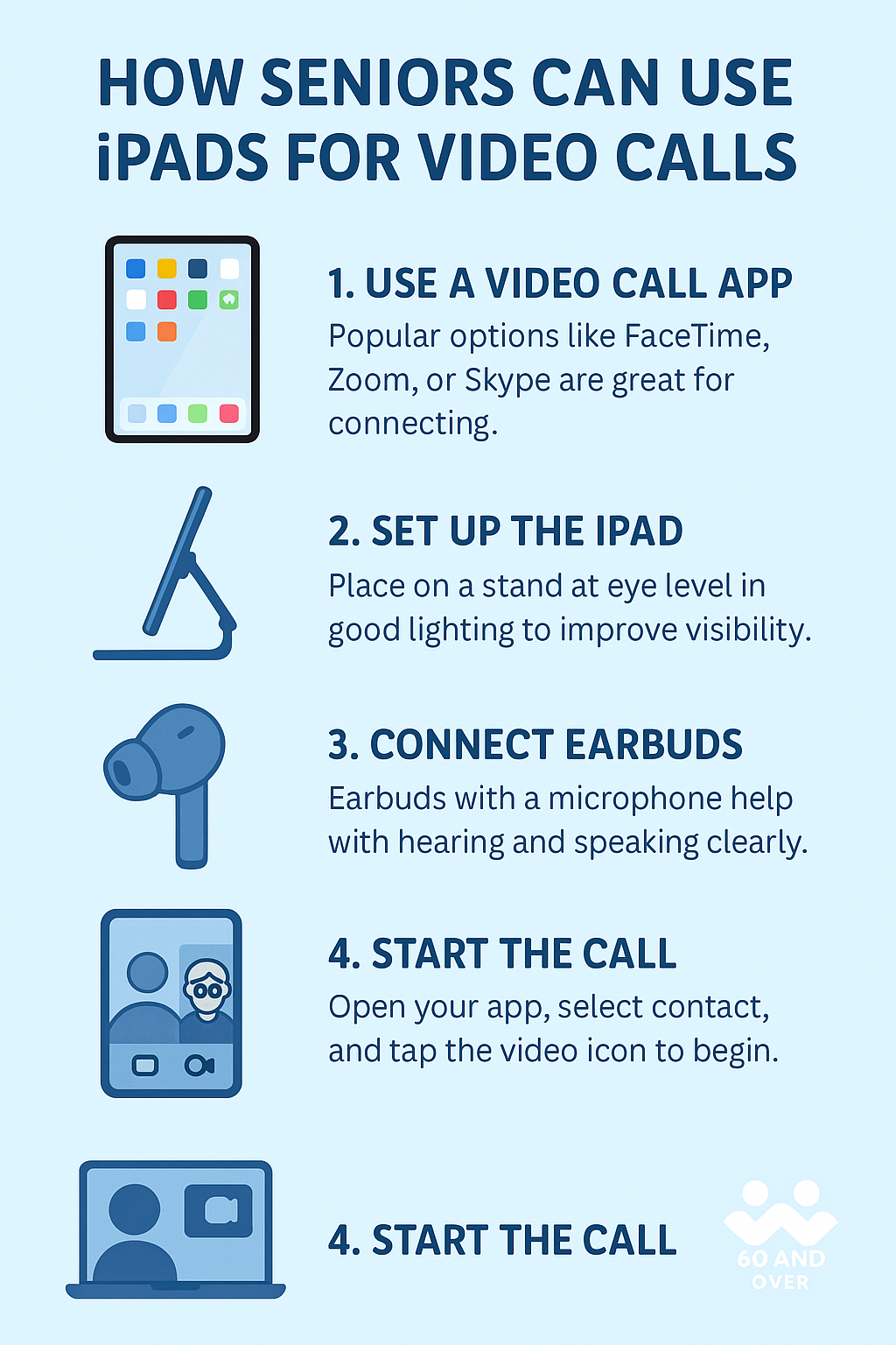 How Seniors Can Use iPads for Video Calls: A 2025 Guide 3 How Seniors can use ipads for video calls