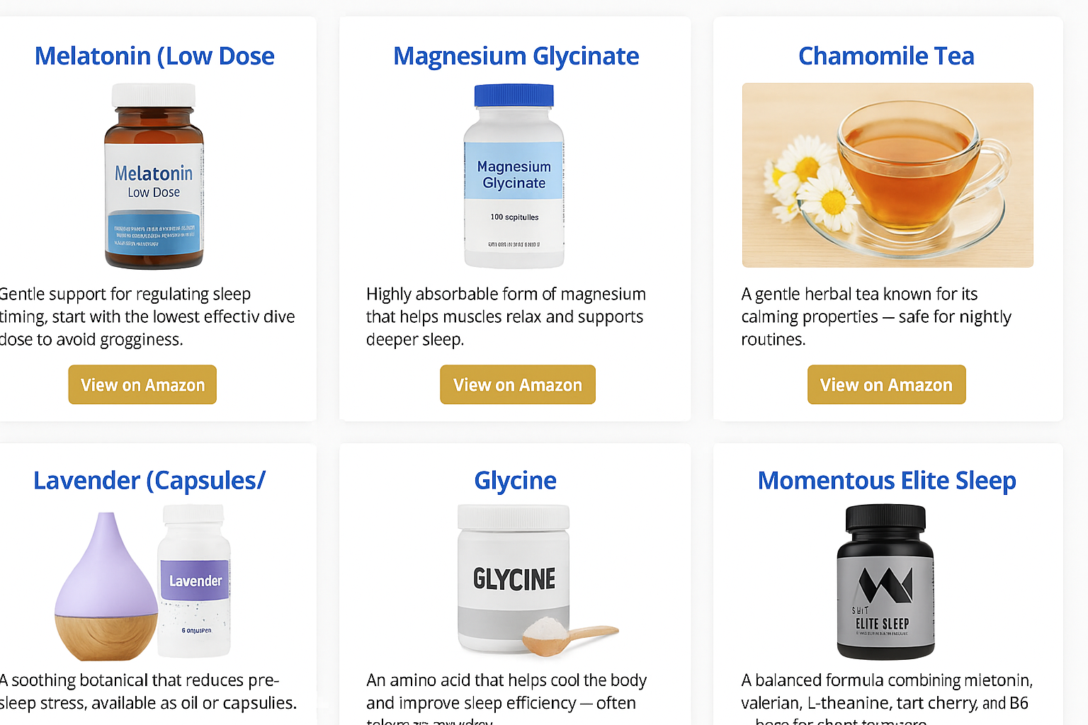 The Safest Sleep Aids for Seniors: Natural, Traditional, and Medical Options 8 Momentous Elite Sleep