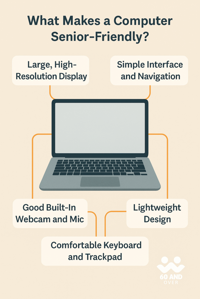 Best Computer for Older Adults: 2025 Guide to Easy, Reliable Choices 4 Senior friendly computer laptop