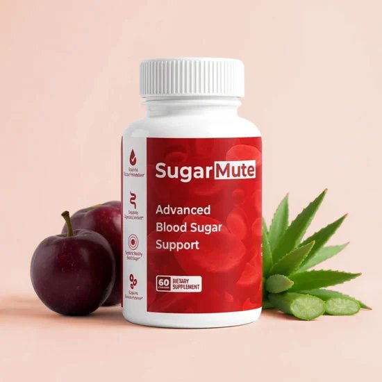 SugarMute Review 2025: Does This Blood Sugar Supplement Really Work? 3 SugarMute supplement bottle