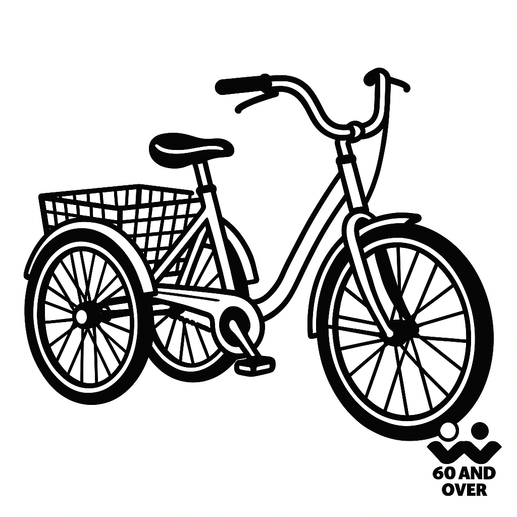 Bicycles for Older Adults: Finding Comfort, Safety, and Joy on Two Wheels 6 Adult tricycle with basket for errands
