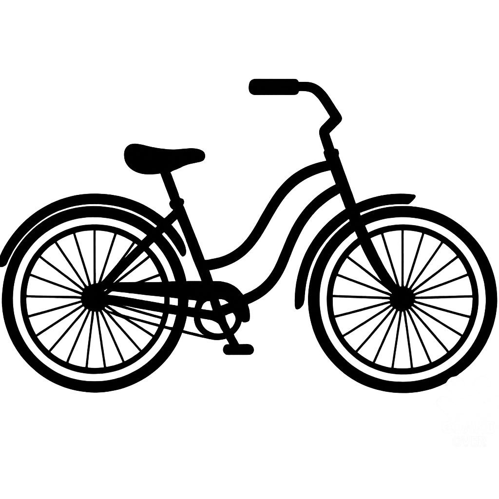 Bicycles for Older Adults: Finding Comfort, Safety, and Joy on Two Wheels 4 Cruiser bike with wide seat and upright handlebars