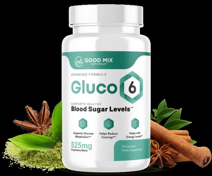 SugarMute Review 2025: Does This Blood Sugar Supplement Really Work? 5 Gluco6 supplement bottle
