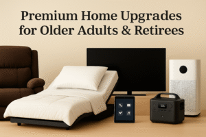 Nevada Senior Communities 5 Premium home upgrades for older adults and retirees, including smart home devices and comfort essentials.
