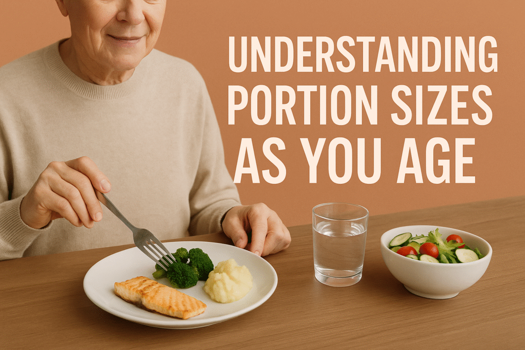 Understanding portion size as you age