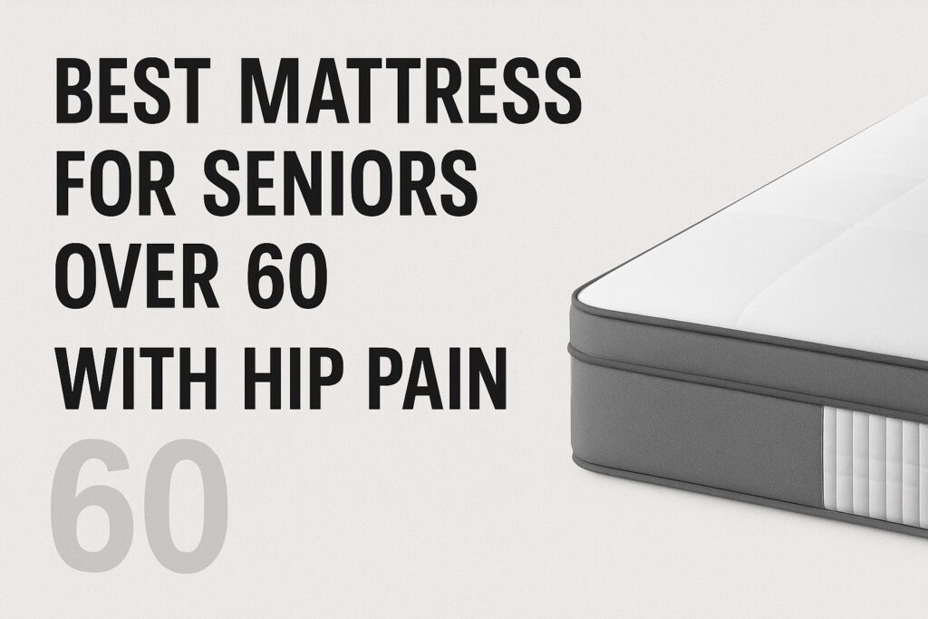 Best mattress for seniors over 60 designed to reduce pressure and support hips