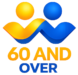 60 And Over logo representing support and community for seniors