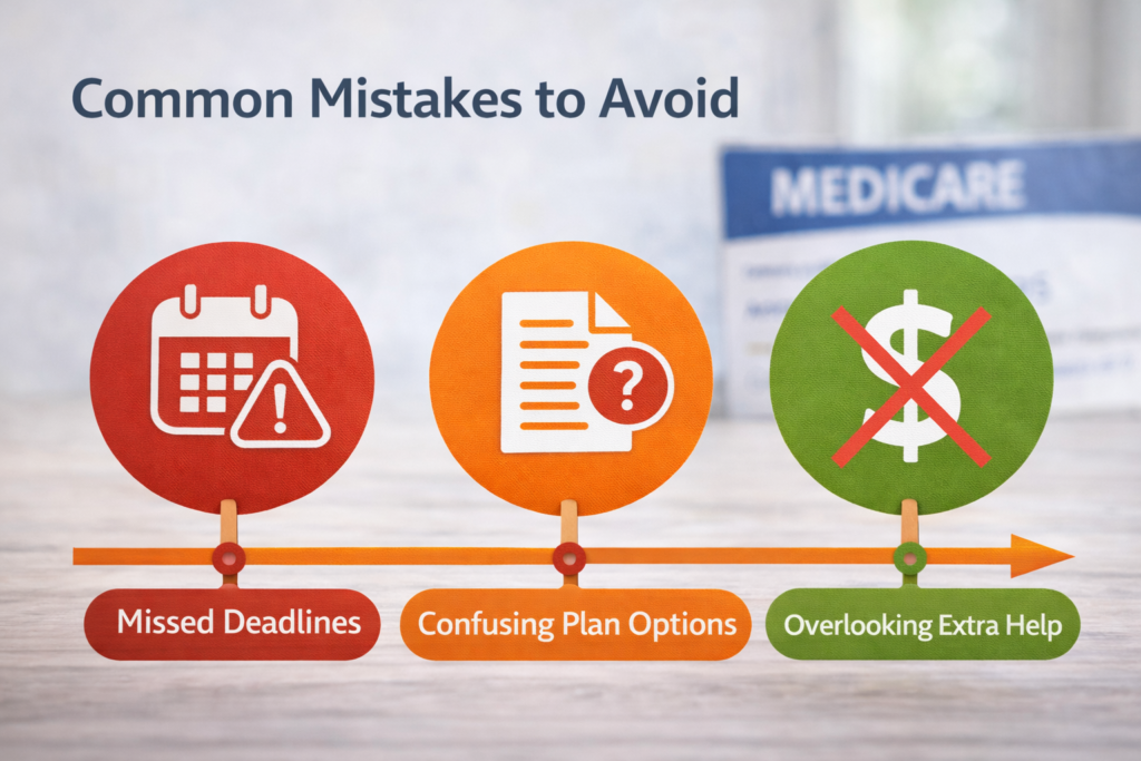 Common mistakes to avoid when choosing Medicare and retirement health insurance coverage