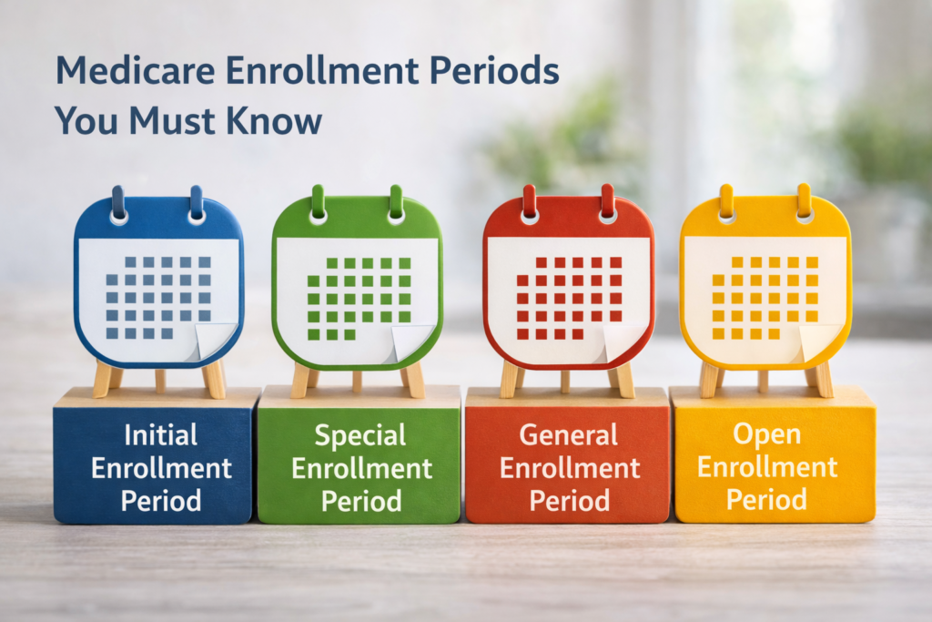 Medicare enrollment periods you must know including initial, special, and general enrollment