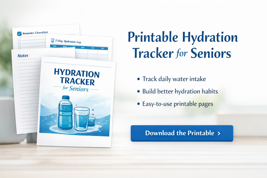 printable daily hydration tracker for seniors