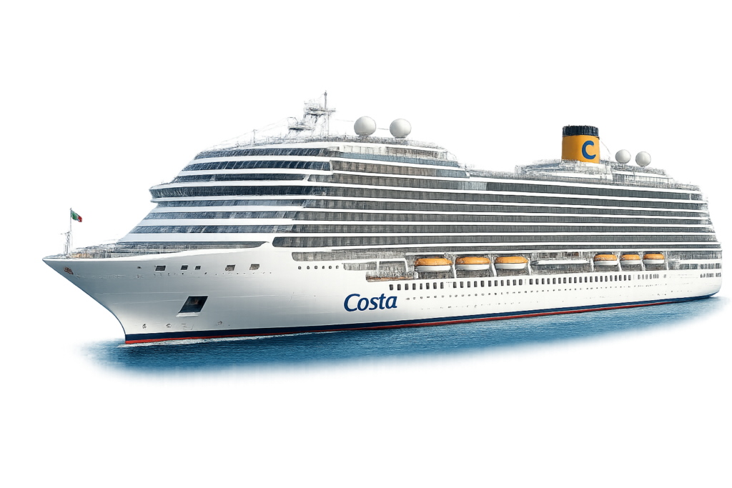 Costa cruise ship used in a world cruises for seniors article