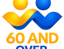 60 And Over logo representing support and community for seniors